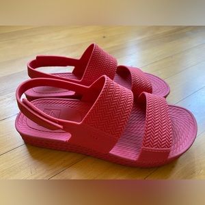Reef water vista sandals paradise pink size 7